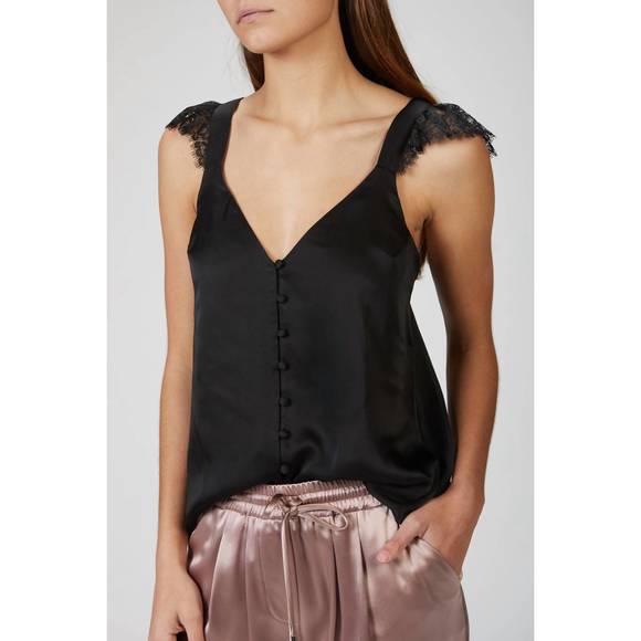 NEW CAMI NYC victoria cami in black - Picture 4 of 5